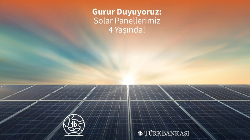 Gurur Duyuyoruz: Solar Panellerimiz 4 Yaşında